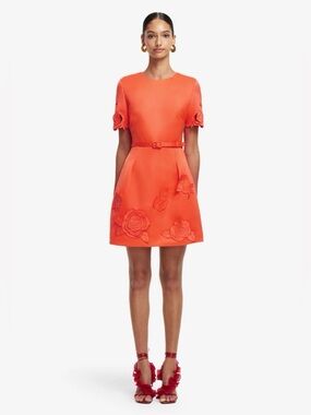 leo lin luminous linen mini dress LEO LIN - Luminous Linen Mini Dress